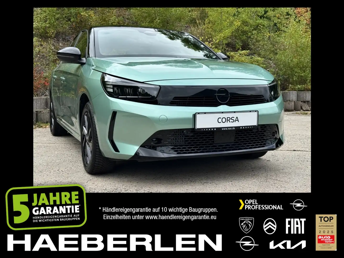 Opel Corsa Yes 1.2 SONDERMODELL*SHZ+LHZ*PDC*DAB Vert - 1