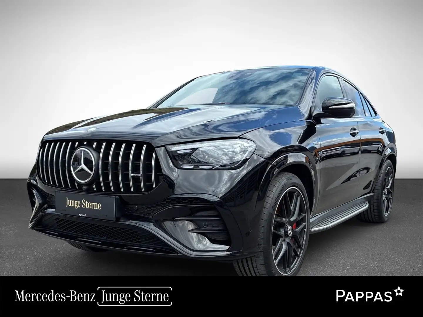 Mercedes-Benz GLE 53 AMG 4MATIC+ Coupé Perf-AGA Stdhz Distr Schwarz - 1