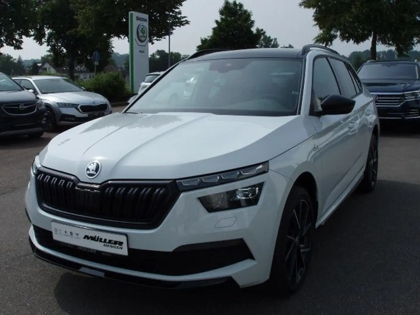 Skoda Kamiq Monte Carlo 1.5 TSI 7-G. DSG (NAV/ACC/AHK) White - 2