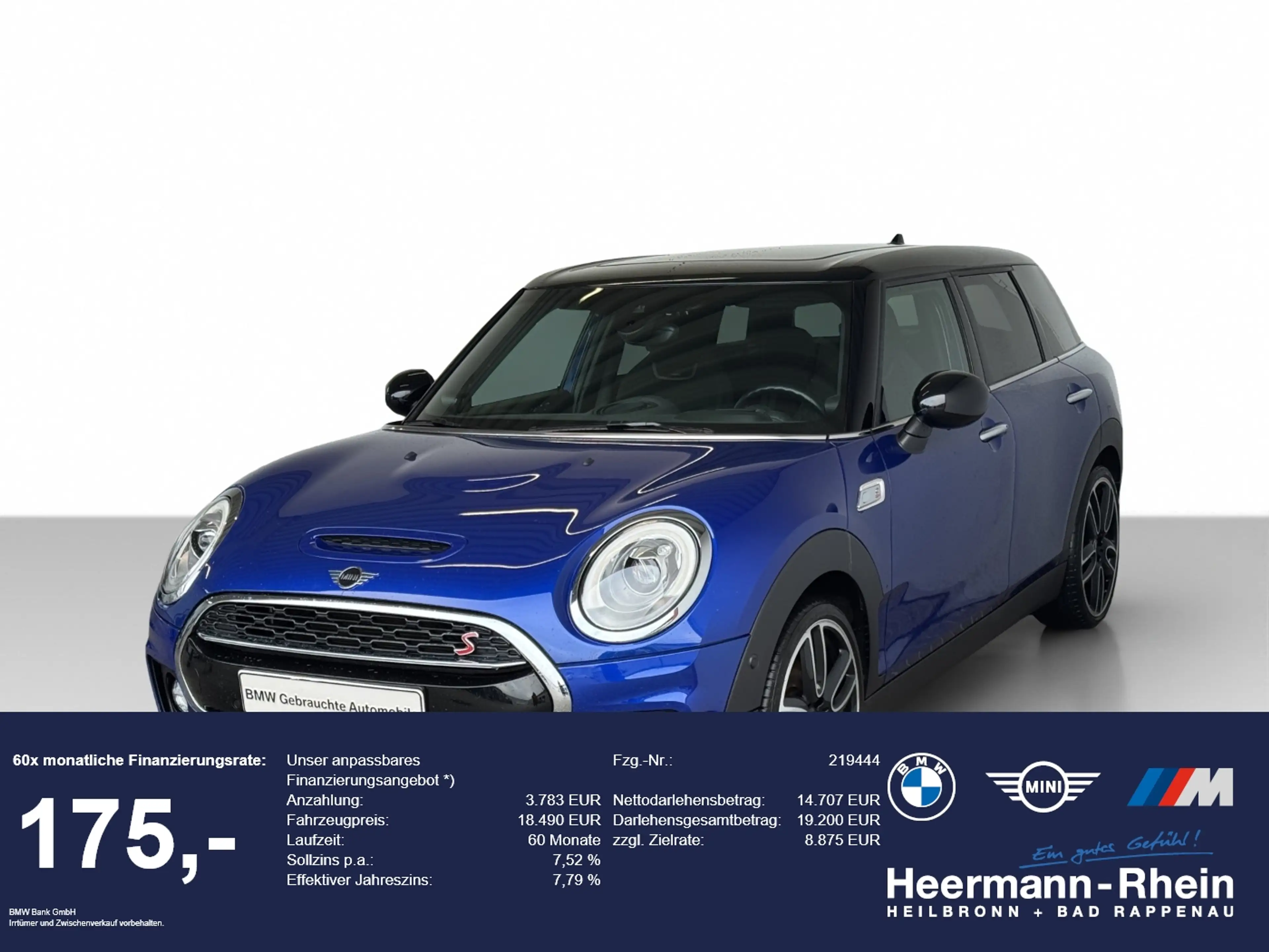 MINI Cooper S Clubman DKG JCW Kit Navi.HUD.LED.PGD.