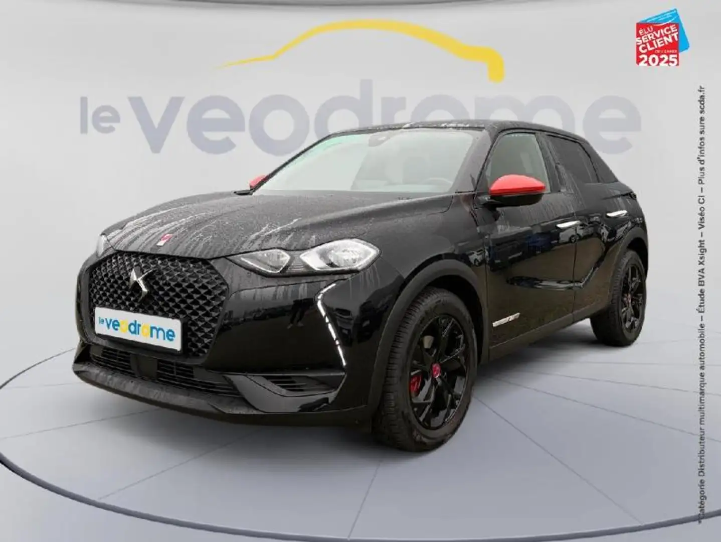 DS Automobiles DS 3 Crossback PureTech 100ch Performance Line Noir - 1