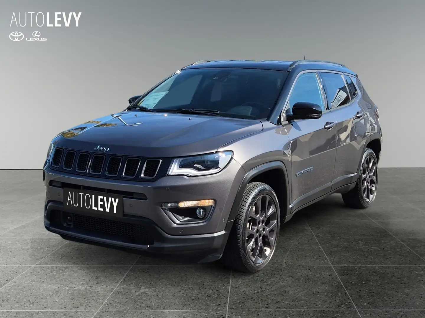 Jeep Compass 1.3 S Plug in 4WD *XENON*KLIMA*SHZ*RFK* Gris - 2