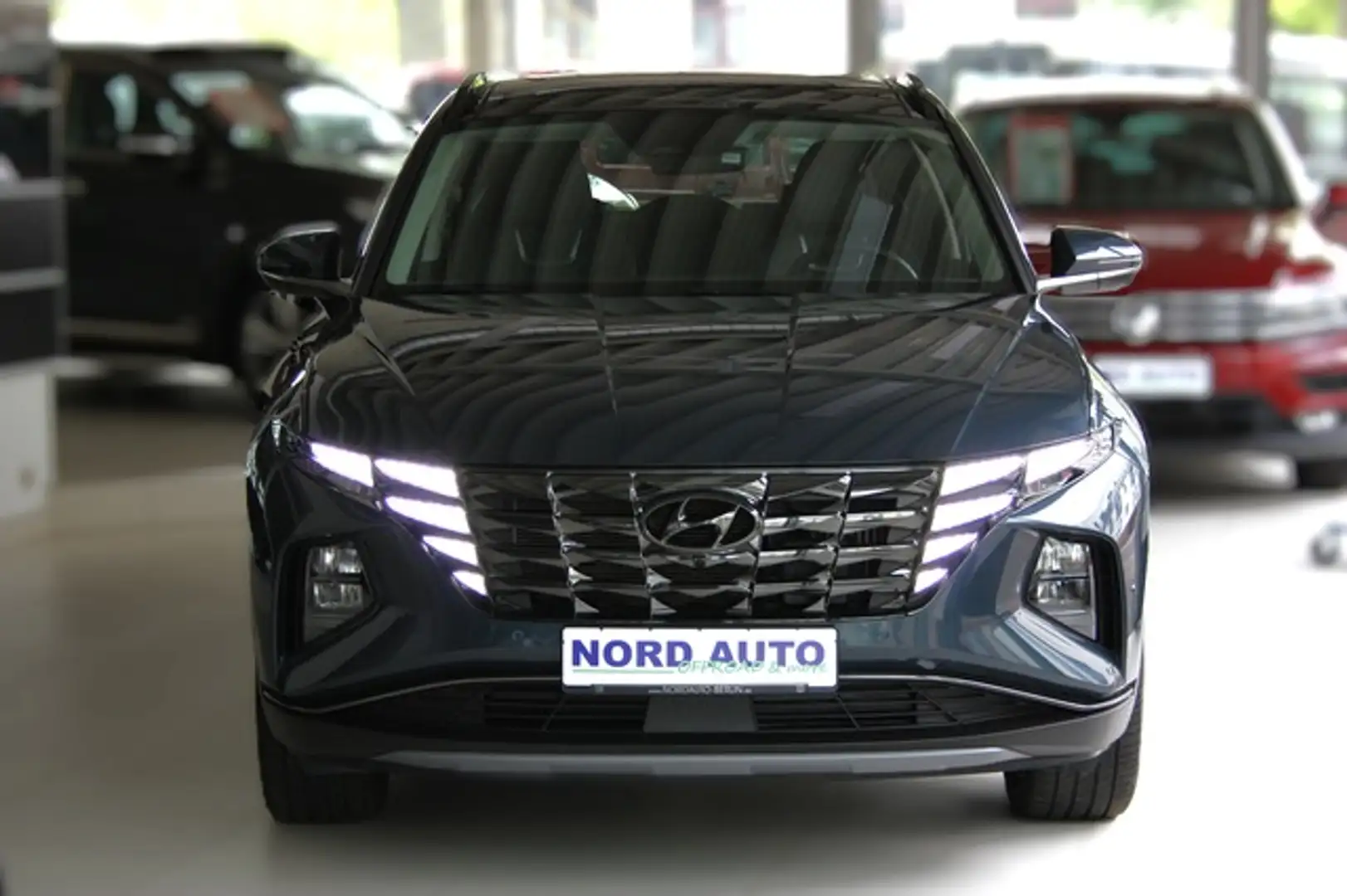 Hyundai TUCSON Tucson 1.6T-GDi Hybrid Prime 4WD Leder/Pano/Navi Grijs - 2