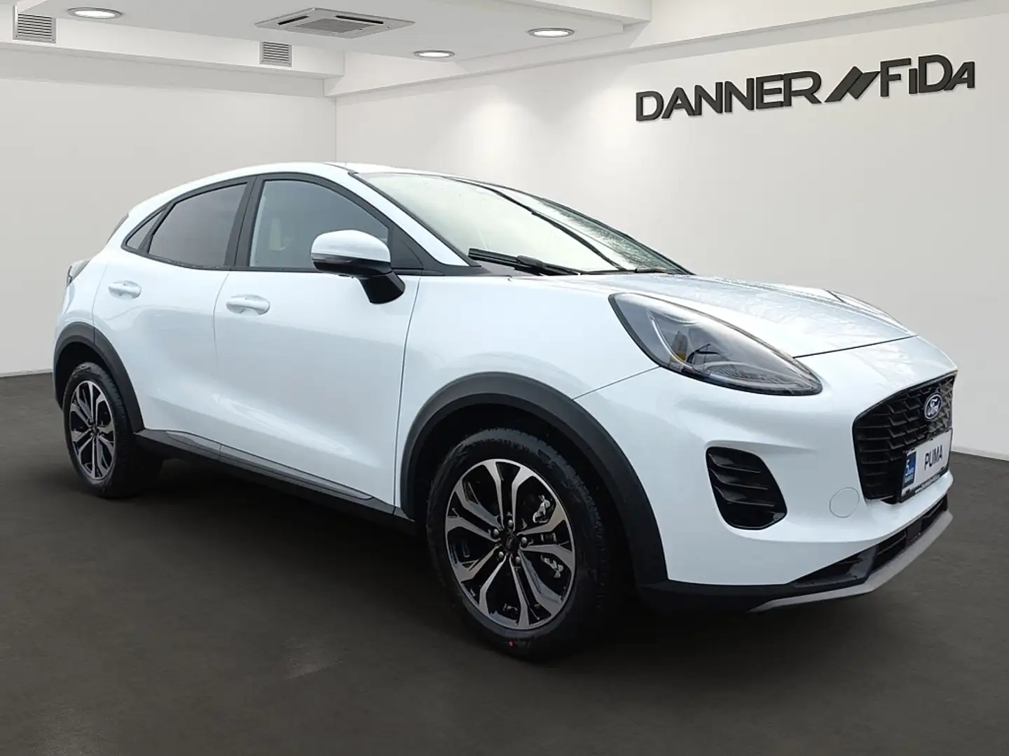 Ford Puma TITANIUM 125 PS EcoBoost/Benzin Mild-Hybrid (PR... Weiß - 2