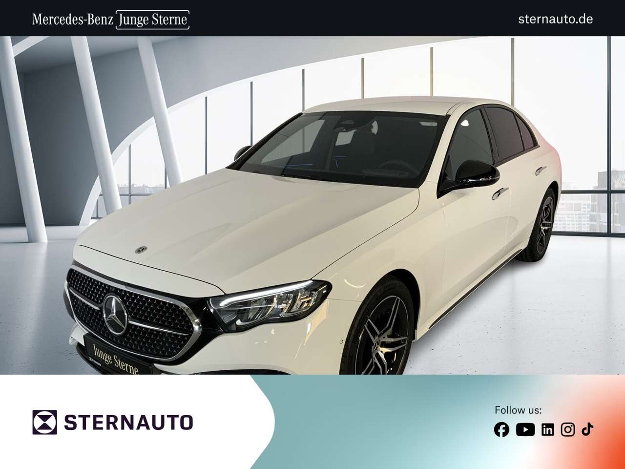 Mercedes-Benz E 200 — Mercedes-Benz E 200 AMG Night DISTRONIC Rü-Camera Winter-Paket  AMG Line Navi/Distronic/Keyless-Go/Styling/Aut