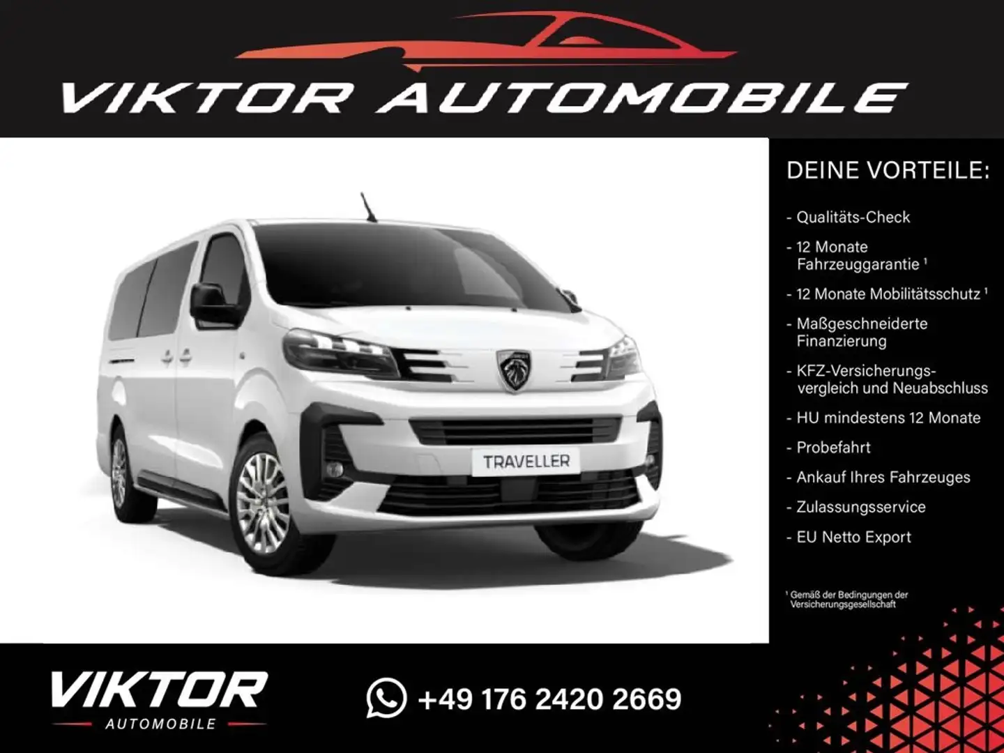 Peugeot Traveller L3 2.0 BlueHDi 180 EAT8 "ACTIVE" BESTELLAKTION Wit - 1