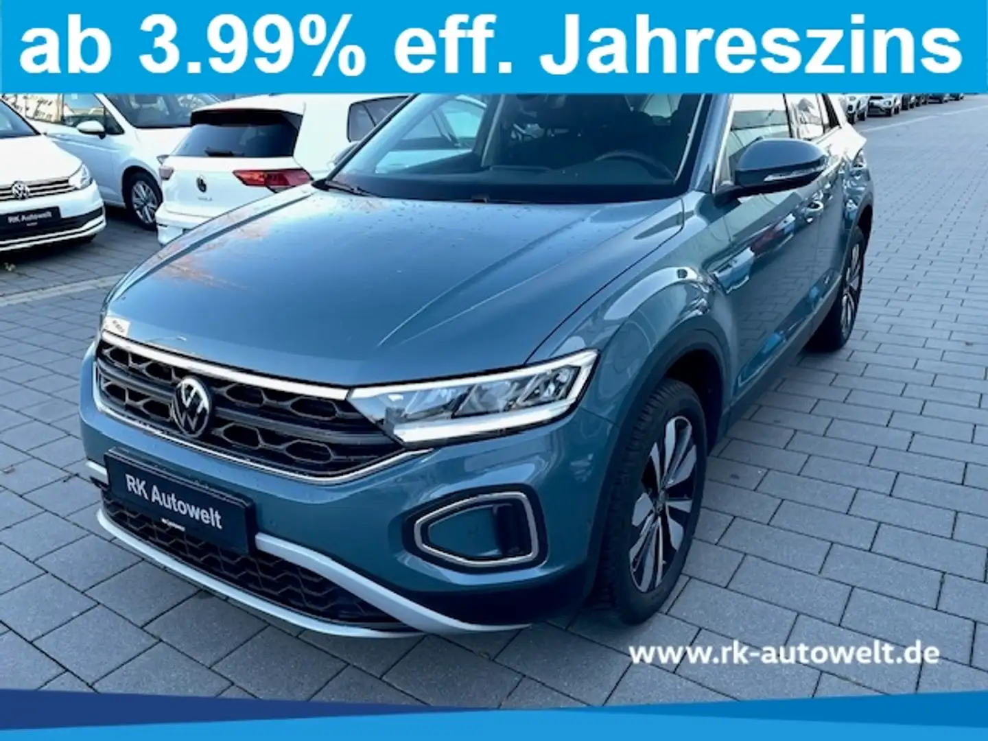 Volkswagen T-Roc Move 2.0 TDI StandHZG AHK-abnehmbar Navi digitales Blau - 1