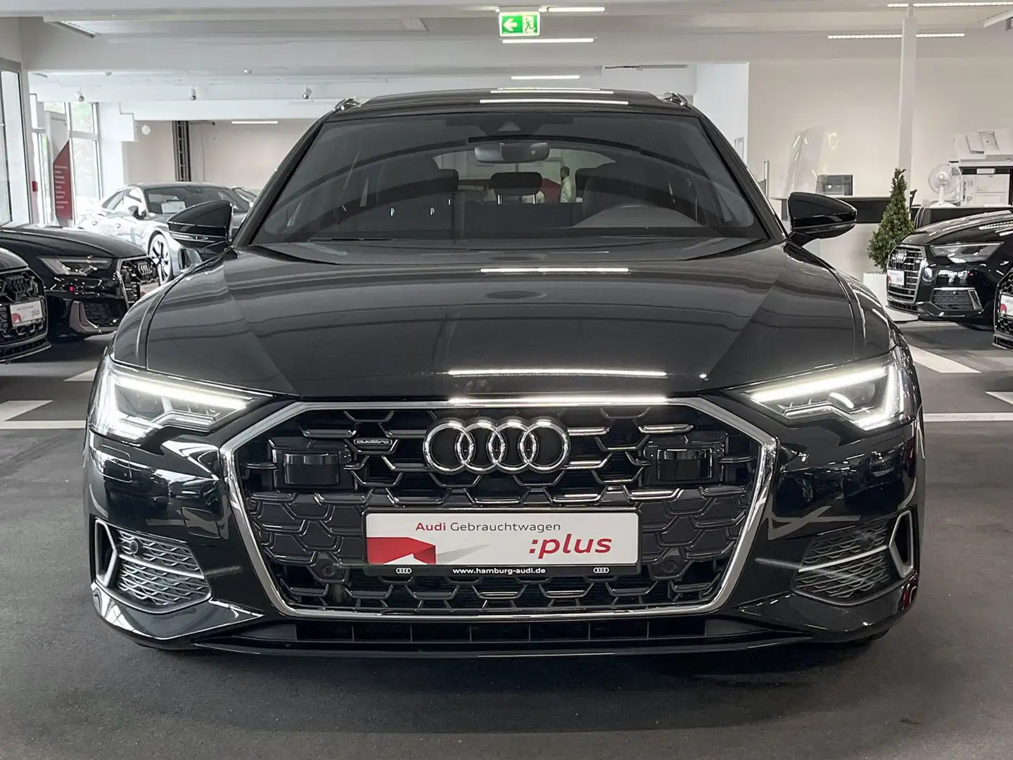 Audi A6 40 TDI advanced qu. S tronic MATRIX/AHK Zwart - 2