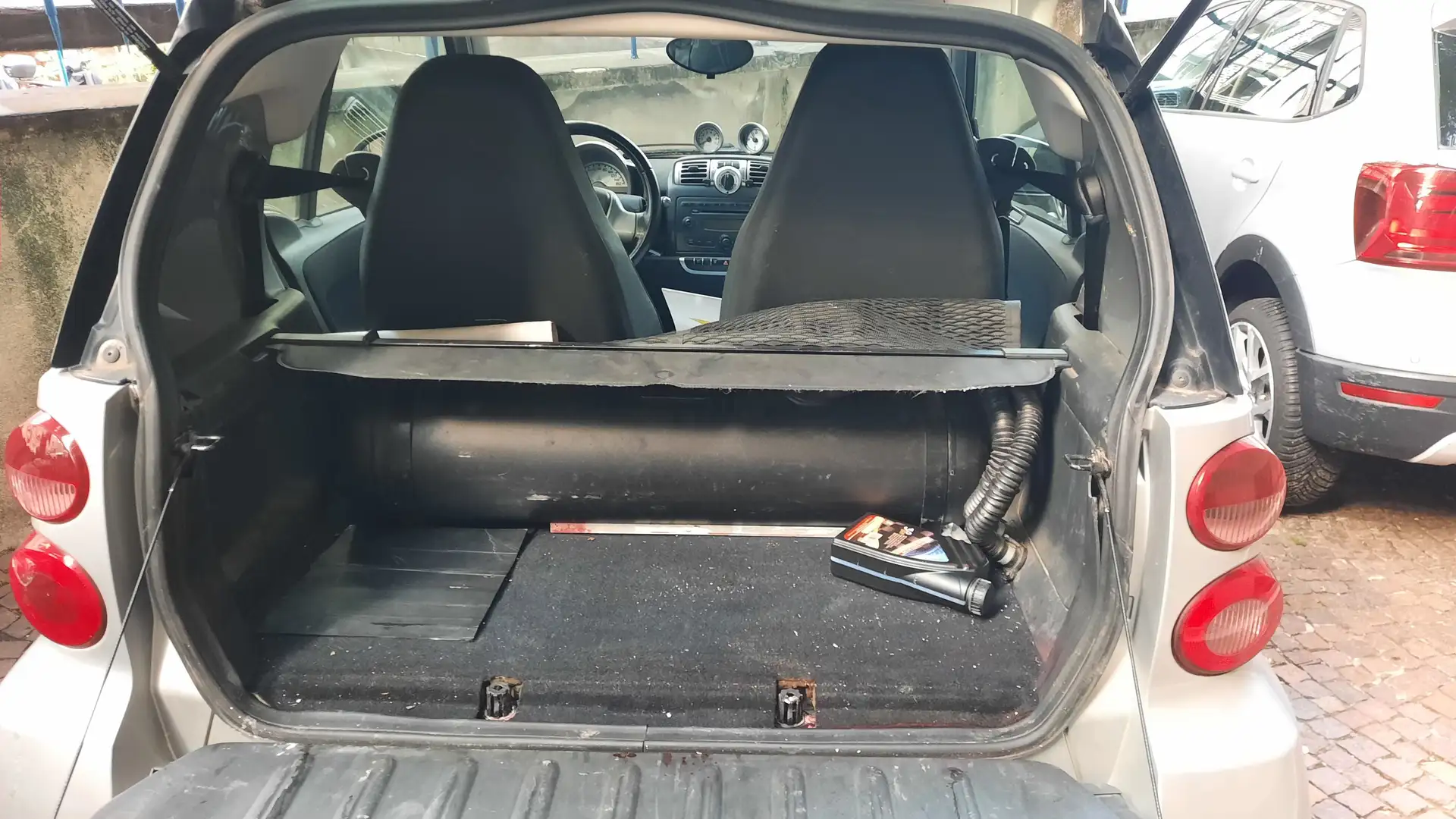 smart forTwo Fortwo II 2007 1.0 Pulse 71cv Zilver - 1