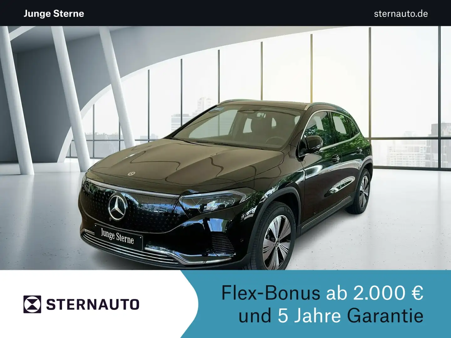 Mercedes-Benz EQA 300 EQA 300 4M Progr Adv PanoDach AHK 360Kam Winterp Schwarz - 1
