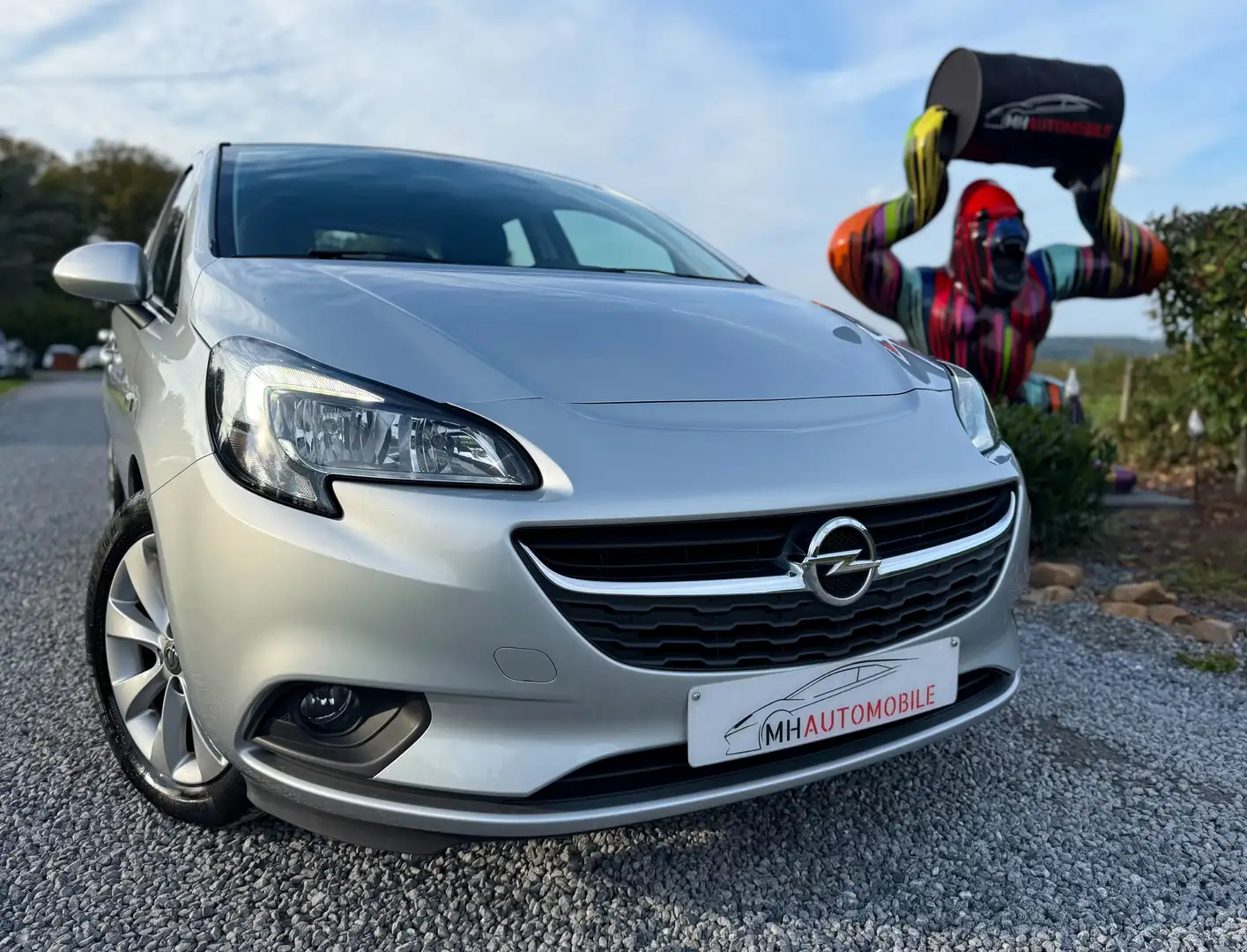 Opel Corsa E Grijs - 1