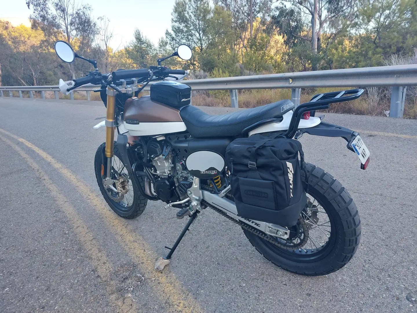 Fantic Caballero 500 Explorer Brązowy - 2
