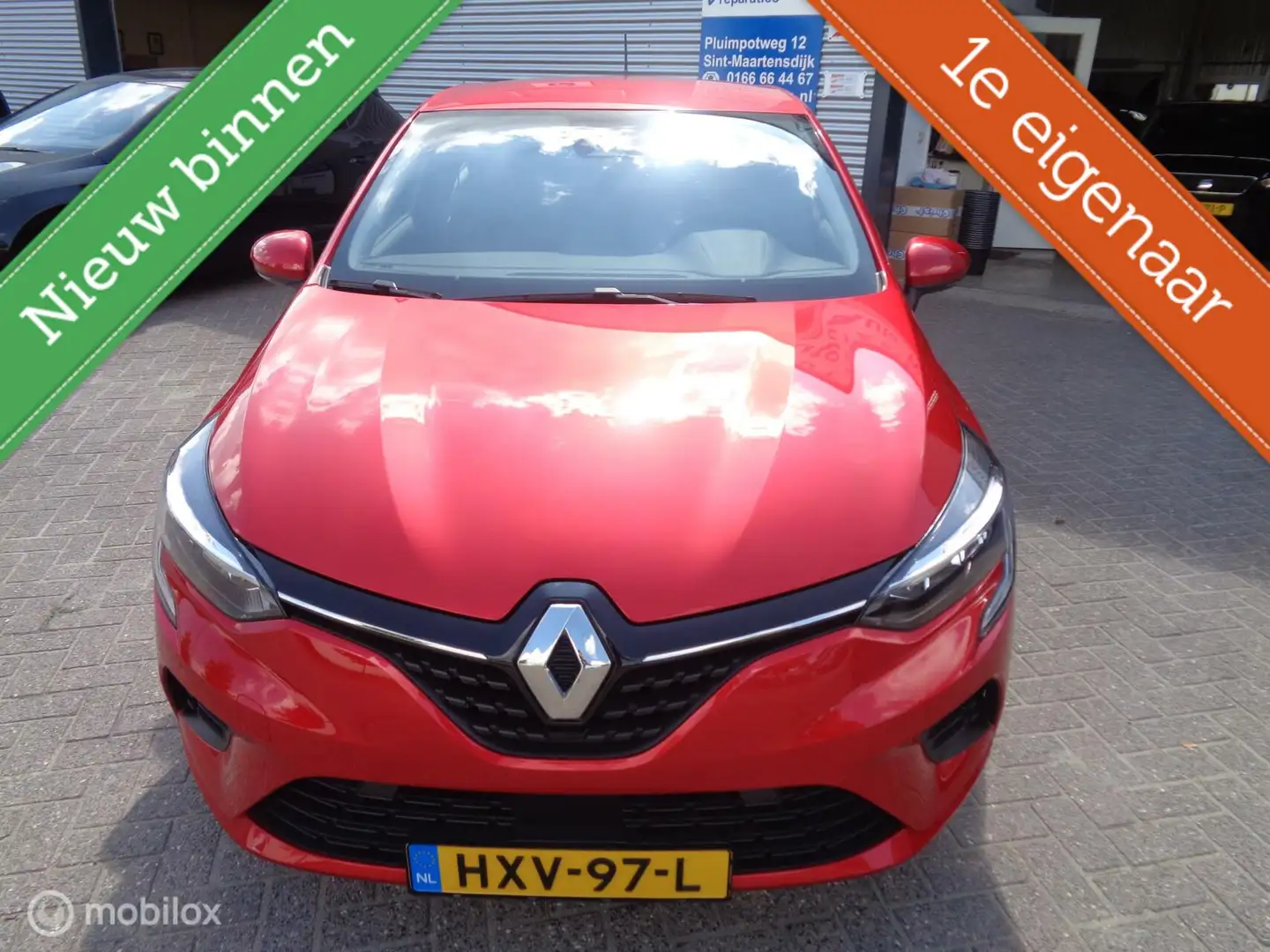 Renault Clio 1.0 TCe Intens/Airco/Lm velgen/Carplay/PDC/Cruise/ Rood - 2