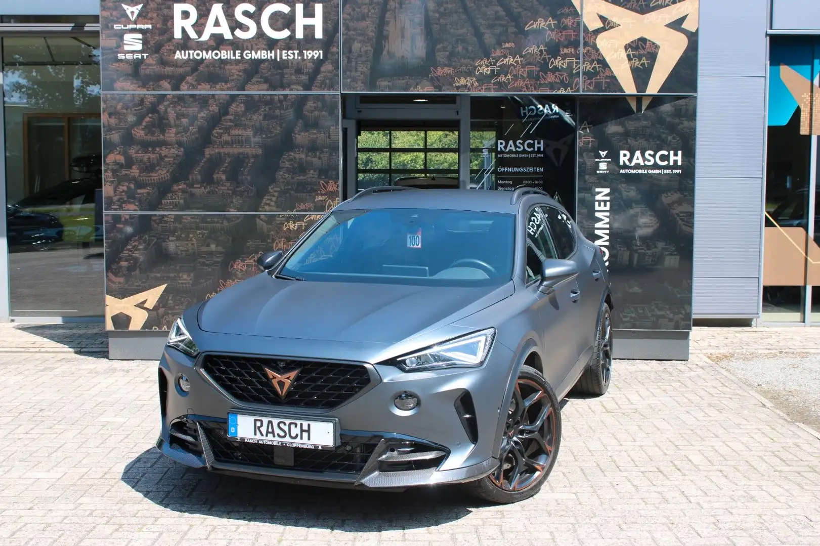 CUPRA Formentor VZ5 4Drive 2.5 TSI DSG+DCC+360°+BEATS+ Gris - 1