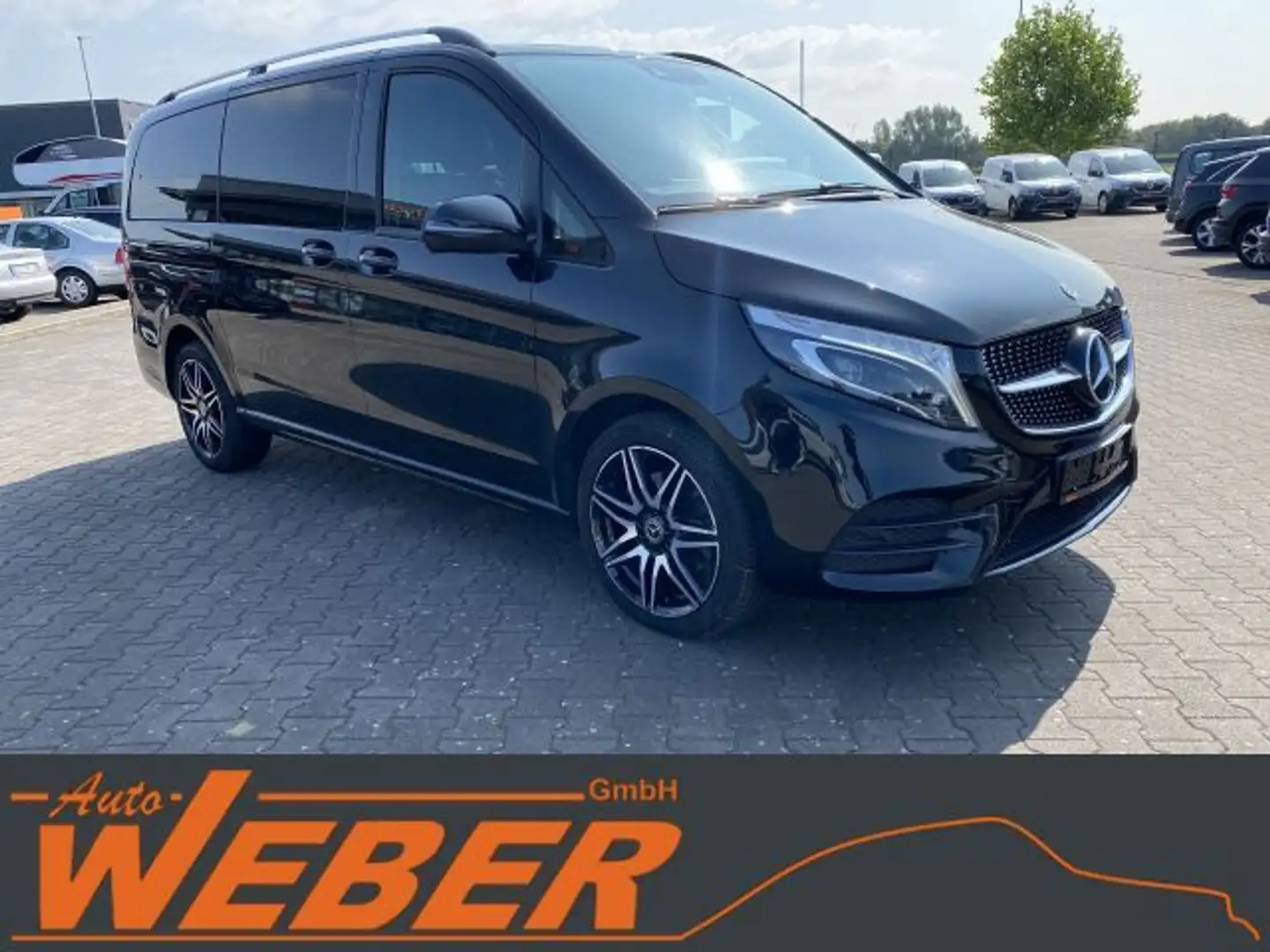 Mercedes-Benz V 250 d EDIT lang AMG 9G Leder ILS Distronic AHK Nero - 2