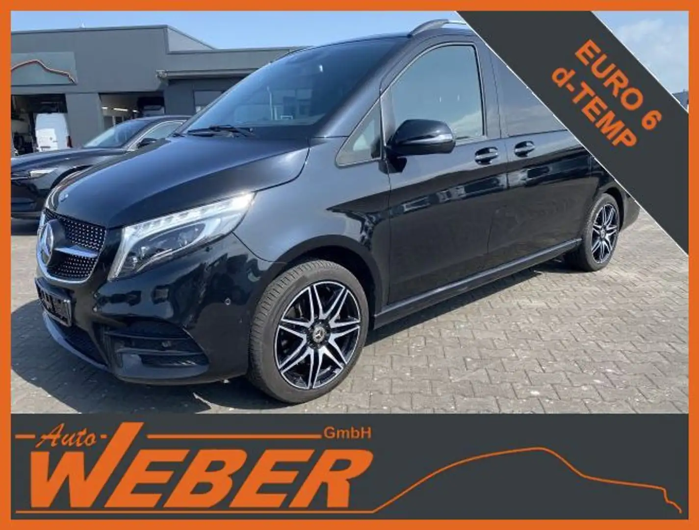 Mercedes-Benz V 250 d EDIT lang AMG 9G Leder ILS Distronic AHK Nero - 1
