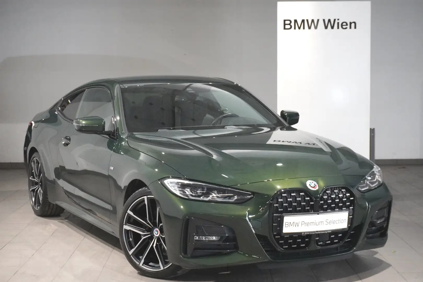 BMW 420 d Coupé xDrive Grün - 1