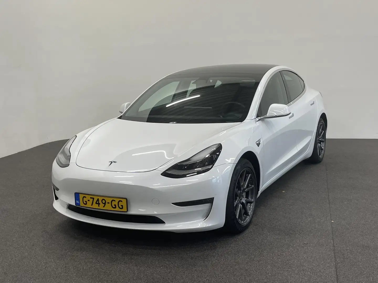 Tesla Model 3 Long Range AWD 75 kWh Panoramadak Navigatie Camera Blanc - 2