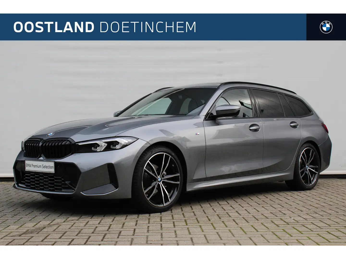BMW 318 3 Serie Touring 318i High Executive M Sport Automa Grijs - 1