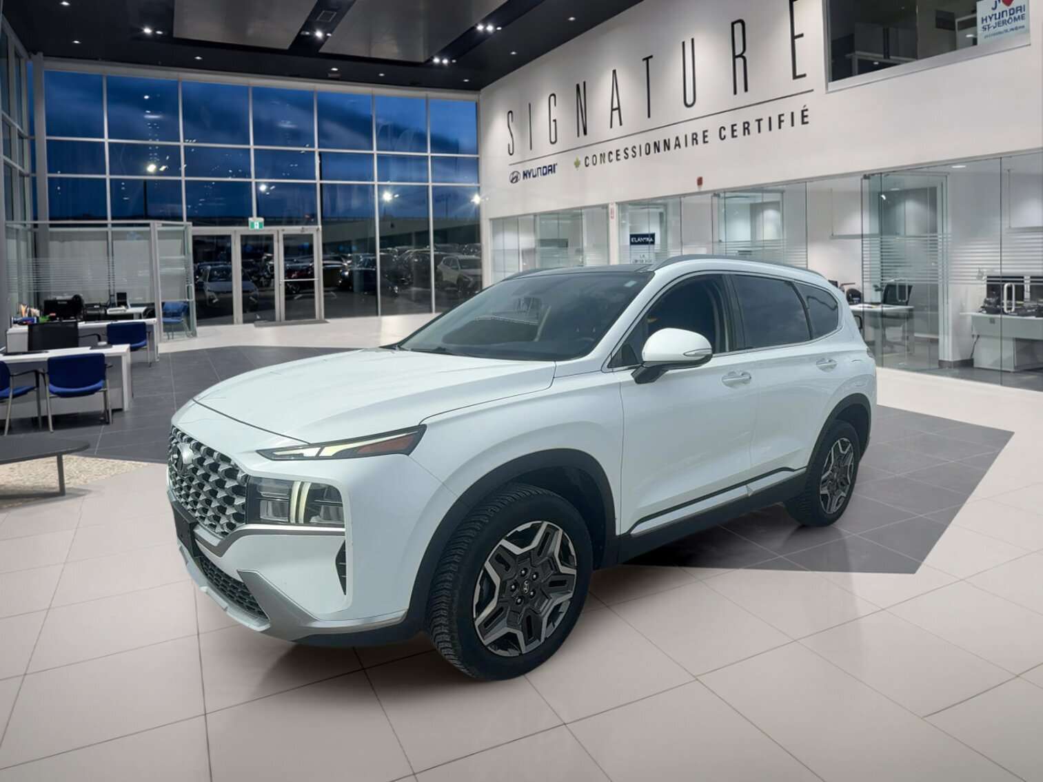 2021 Hyundai Santa Fe HYBRID LUXURY AWD CUIR, TOIT PANO +++