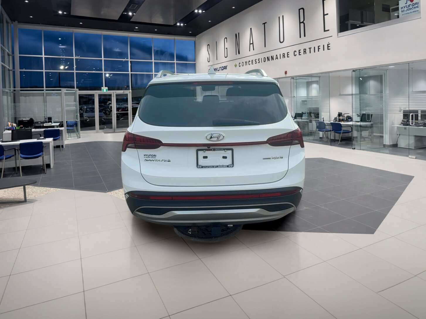 2021 Hyundai Santa Fe HYBRID LUXURY AWD CUIR, TOIT PANO +++ — снимка 3