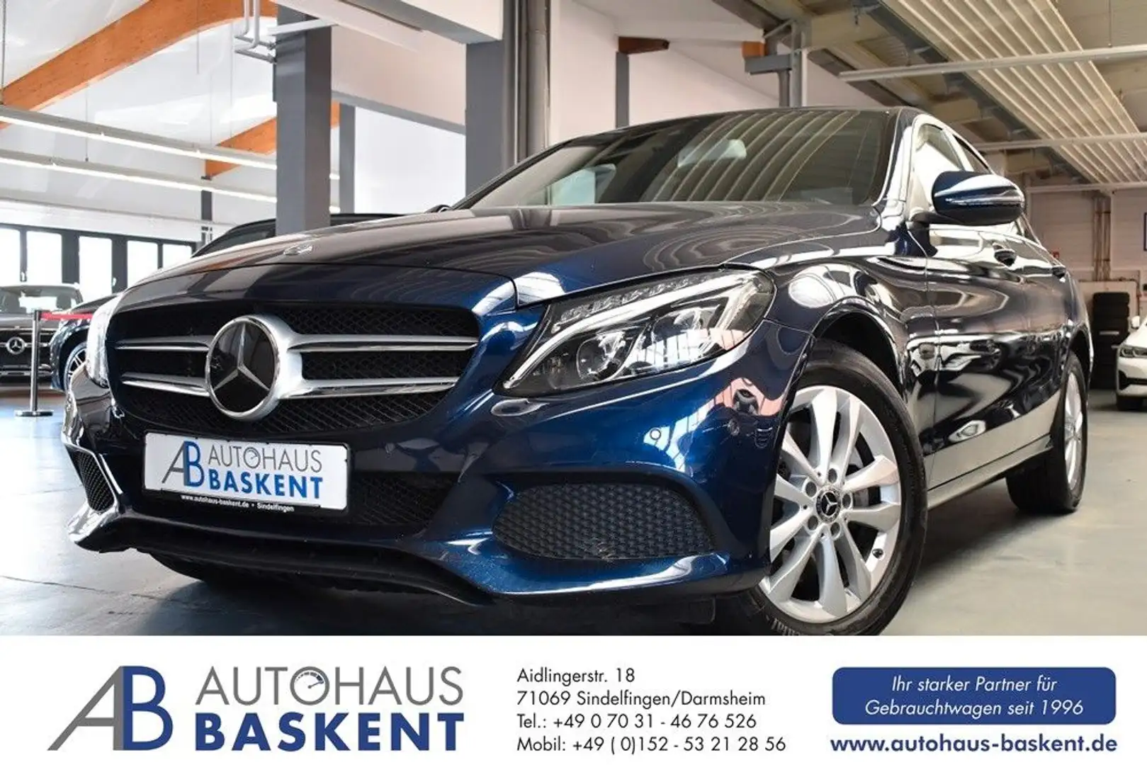 Mercedes-Benz C 250 d Lim. 4Matic*LED*NAVI*MEMORY*SPORT*SHZ*PD Blue - 1