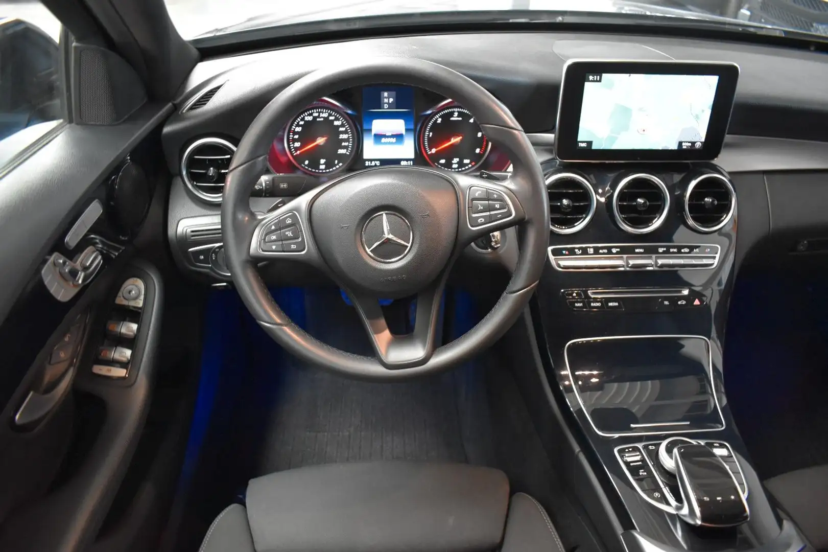 Mercedes-Benz C 250 d Lim. 4Matic*LED*NAVI*MEMORY*SPORT*SHZ*PD Blue - 2