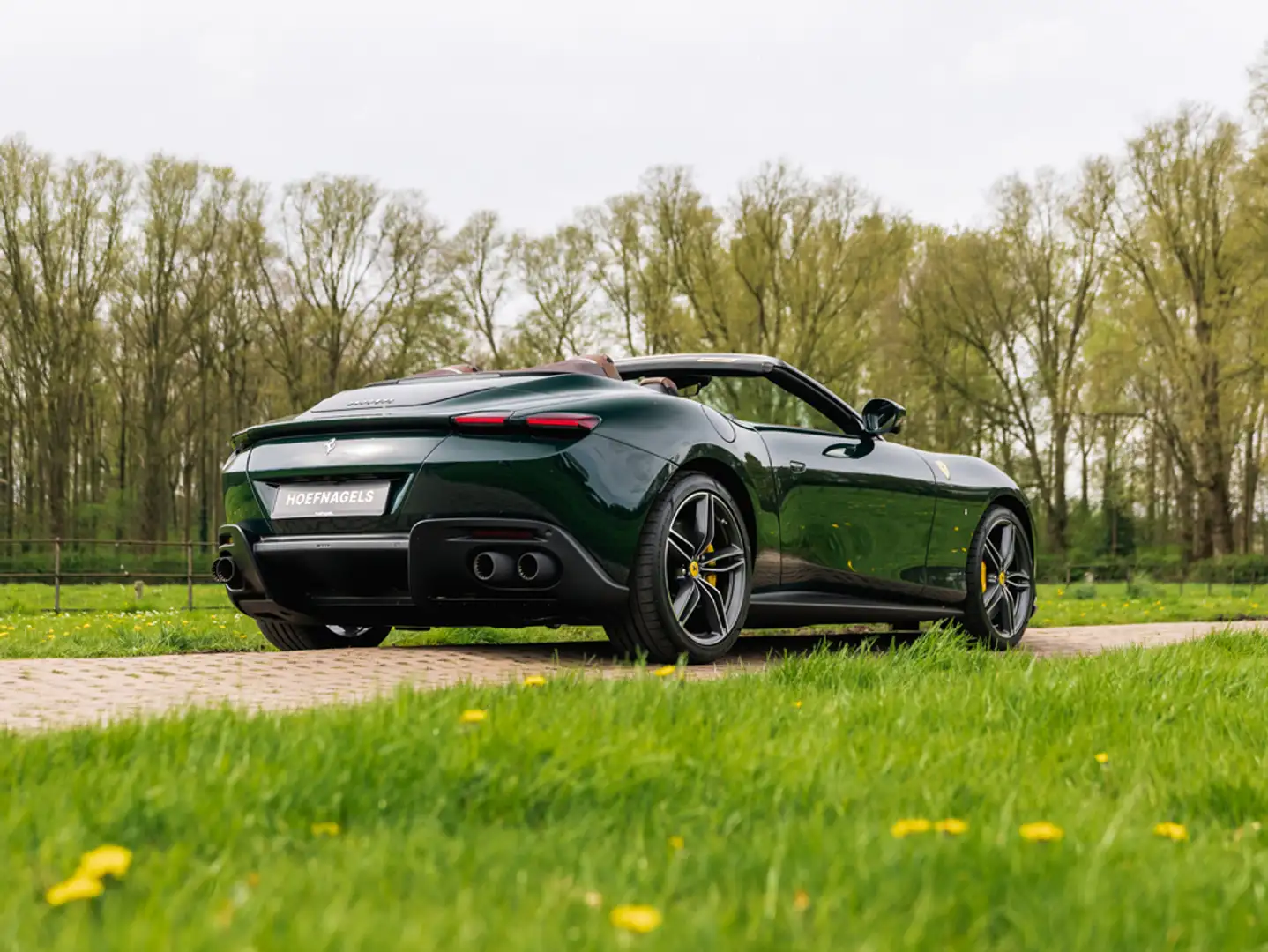 Ferrari Roma Spider 3.9 V8 Carbon, Adas, Camera Зелений - 2