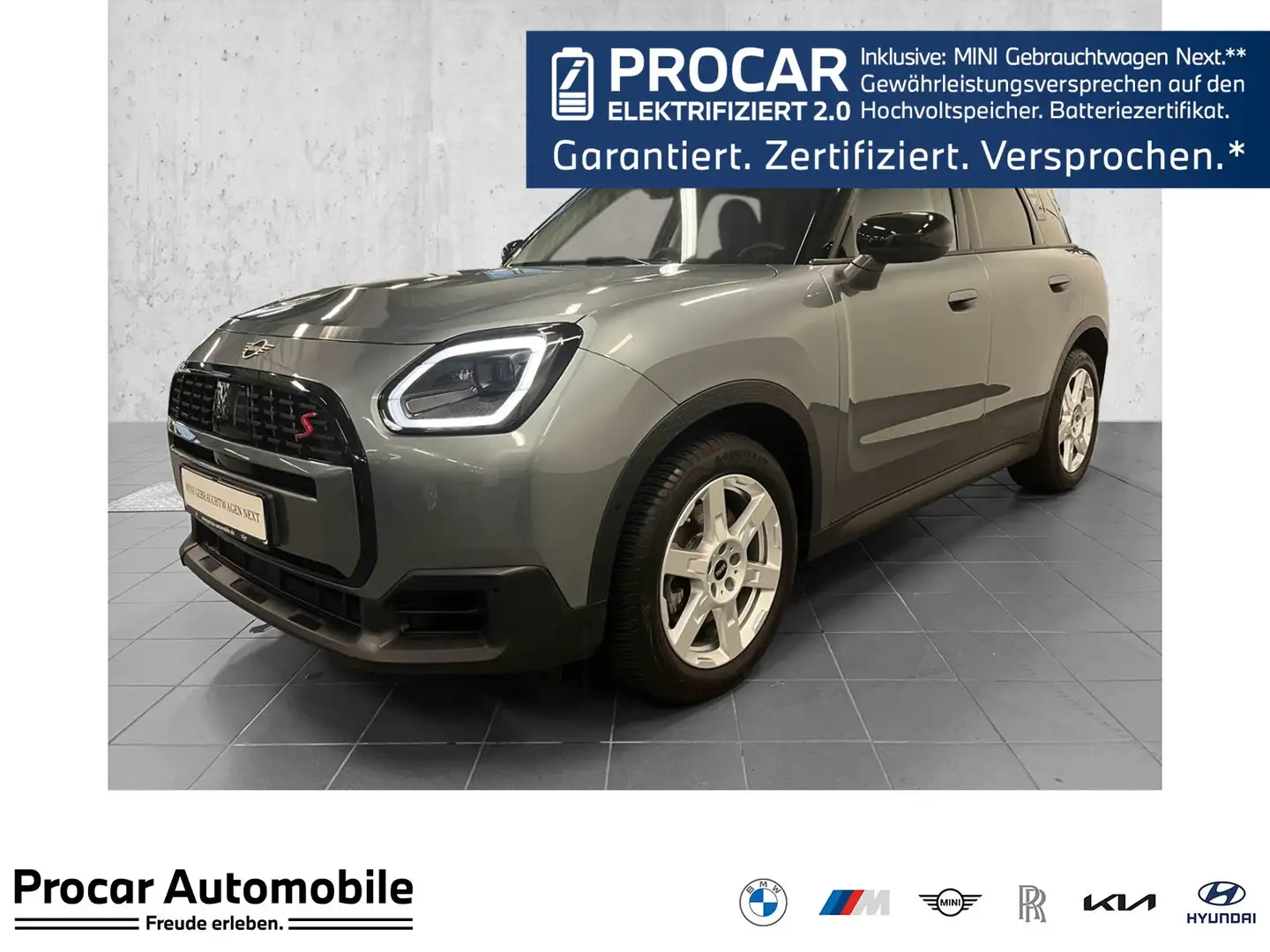 MINI Cooper S Countryman Countryman S ALL4 HUD PANO AHK RFK NAVI Grün - 1