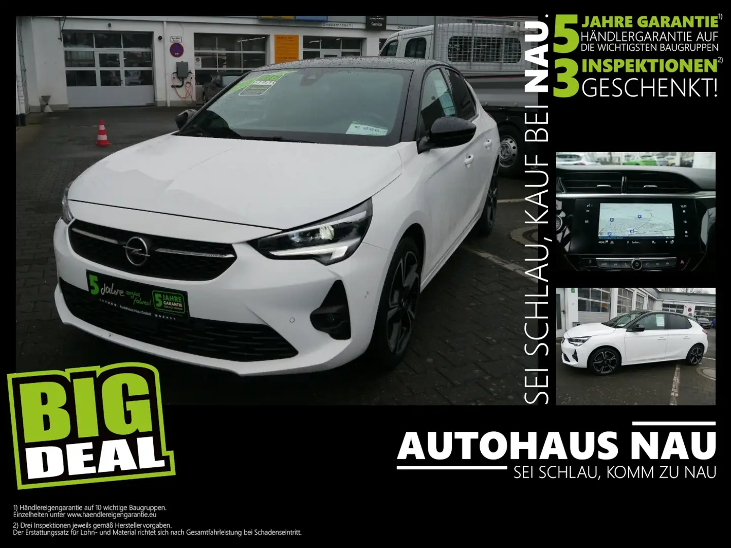 Opel Corsa F 1.2 Turbo Ultimate Inkl. Big Deal Paket Blanco - 1