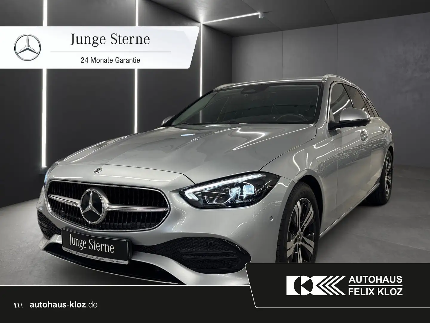 Mercedes-Benz C 180 T Avantgarde *AHK*Totwinkel*LED*Easy-Pack* Silber - 1