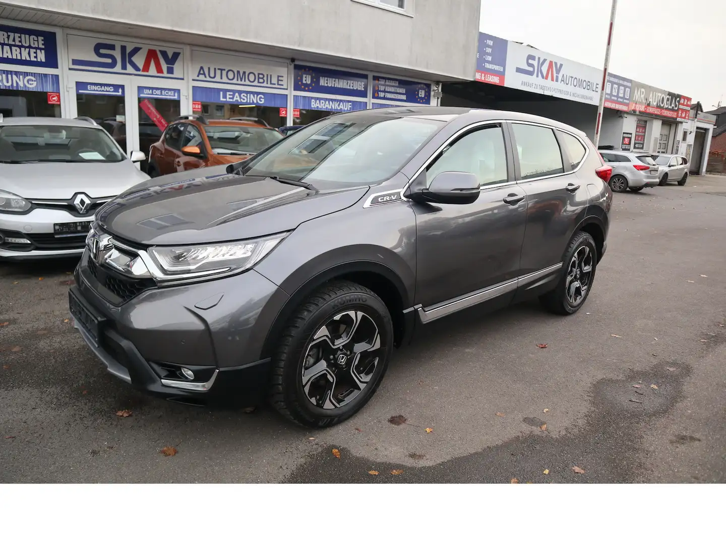 Honda CR-V 1.5 T 4WD Elegance Navi Tempo Scheckheft Grau - 2