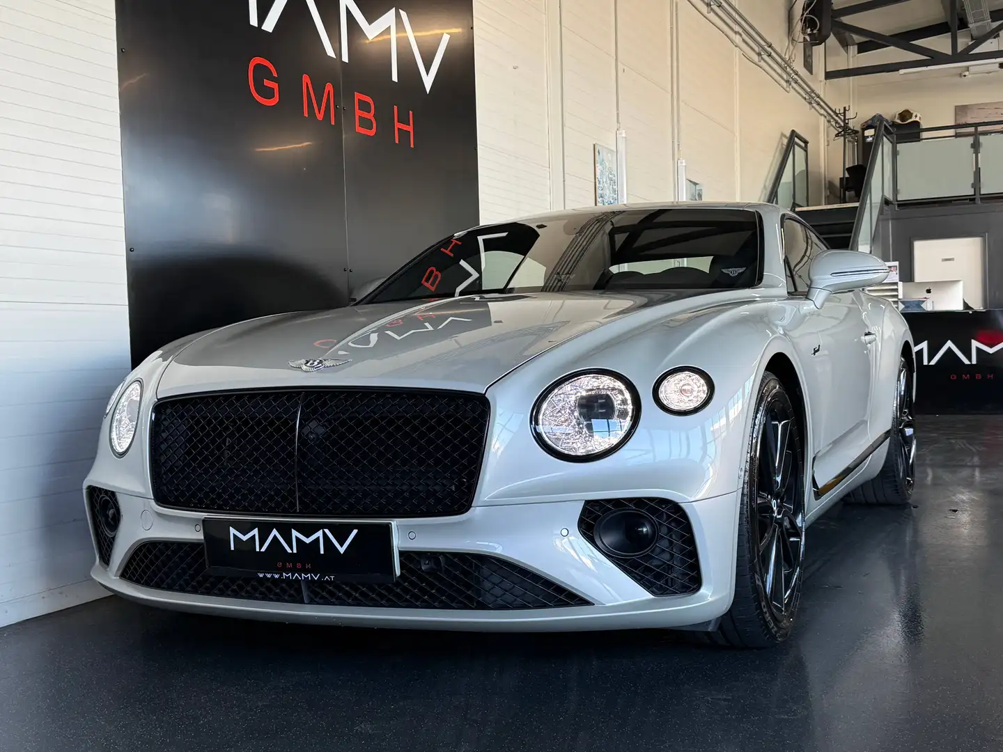 Bentley Continental Continental GT Coupe Mulliner Speed W12 Tausch Finanzierung Weiß - 1
