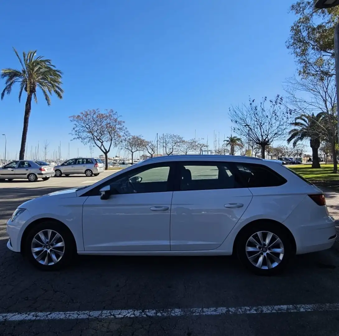 SEAT Leon ST 1.6TDI CR S&S Style 115 Blanc - 2