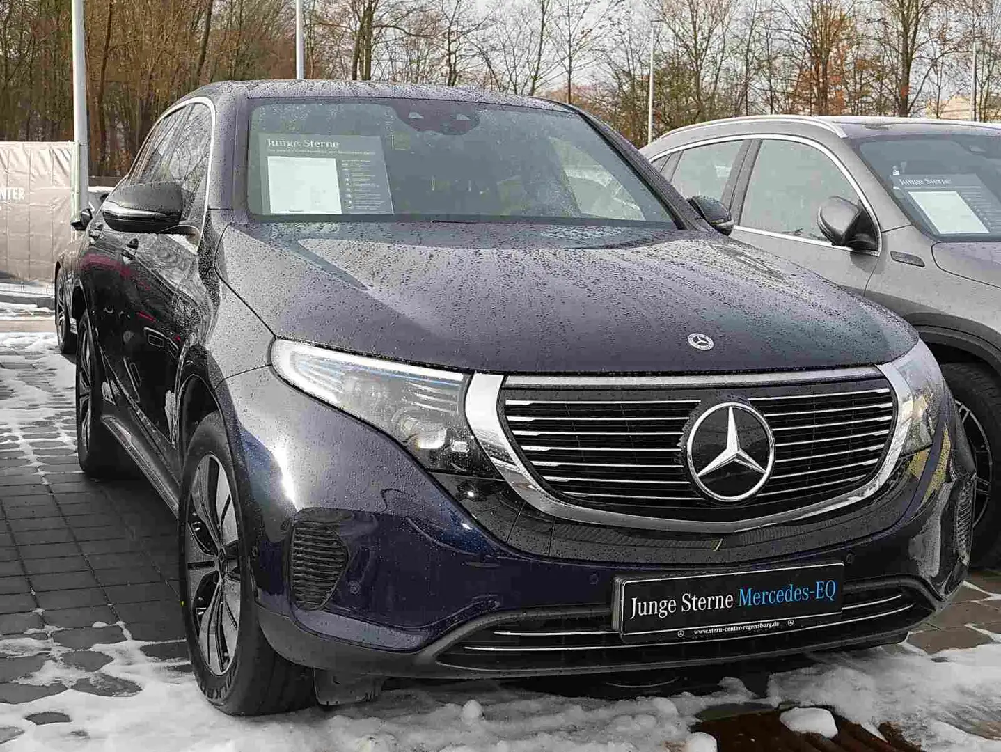 Mercedes-Benz EQC 400 4M+Multi-Beam-LED+HUD+Keyless-Go+MEMORY+ Bleu - 2