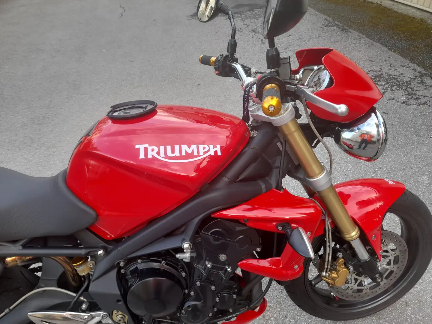 Triumph Street Triple 675 Piros - 2