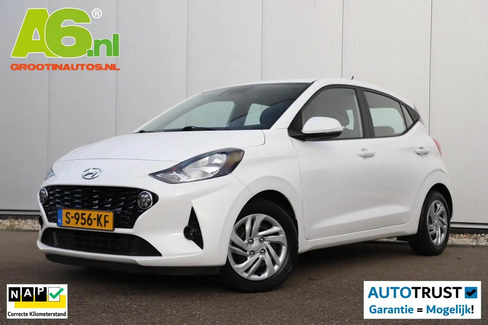 Hyundai i10 1.0 Comfort Carplay Android Navigatie Airco Cruise Weiß - 1