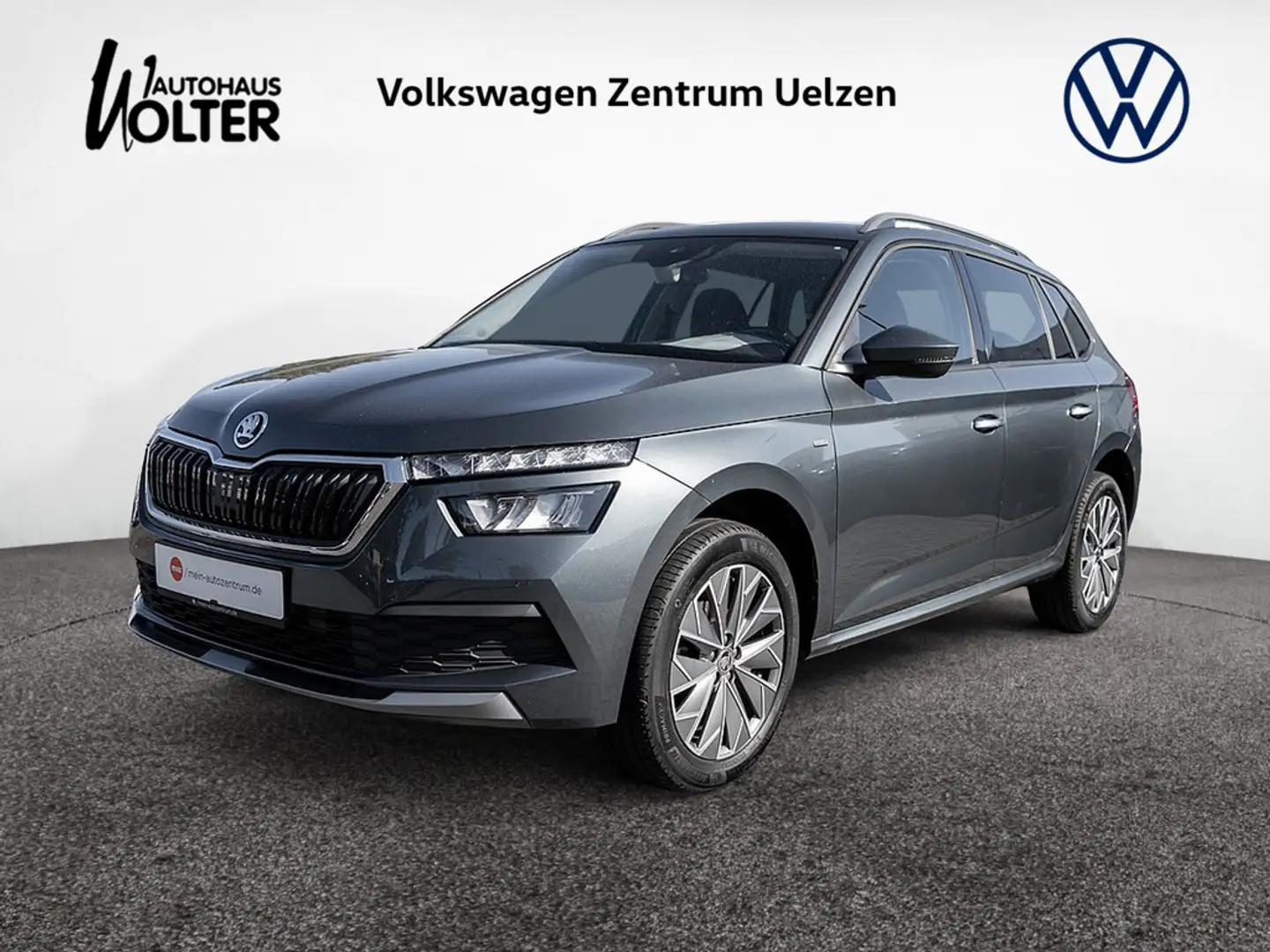 Skoda Kamiq 1.0 TSI Clever DSG AHK LED SHZ SMART-LI Grau - 1