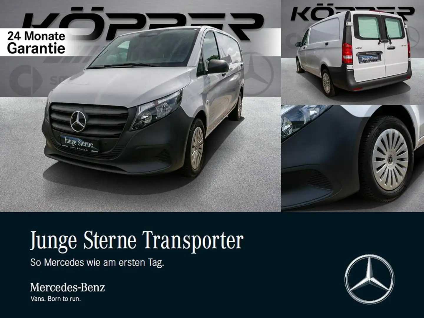 Mercedes-Benz Vito 116 CDI Kasten L ATG Navi Kamera Easy Cargo Blanc - 1