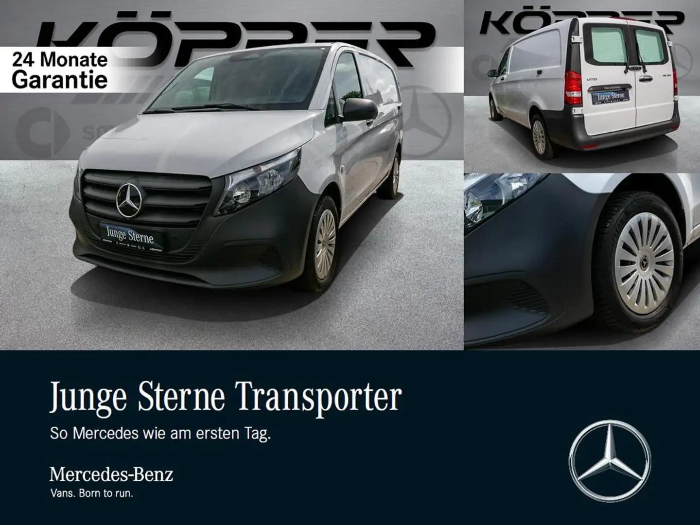 Mercedes-Benz Vito 116 CDI Kasten L ATG Navi Kamera Easy Cargo Weiß - 1