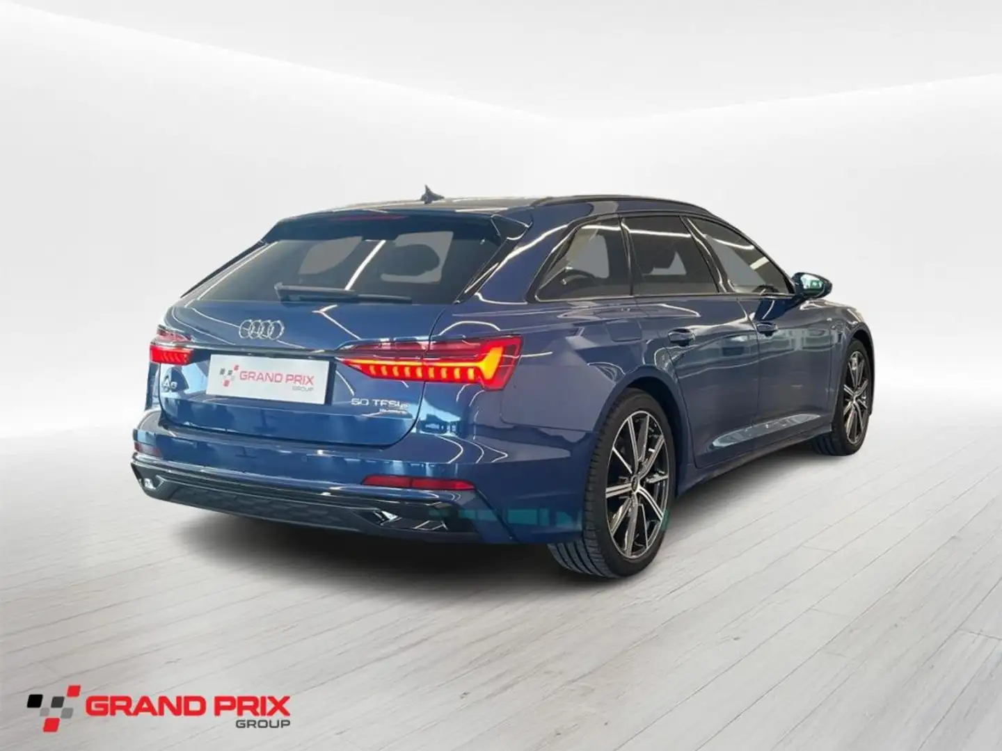 Audi A6 Avant 50 2.0 TFSI e quattro ultra S tronic S line Bleu - 2