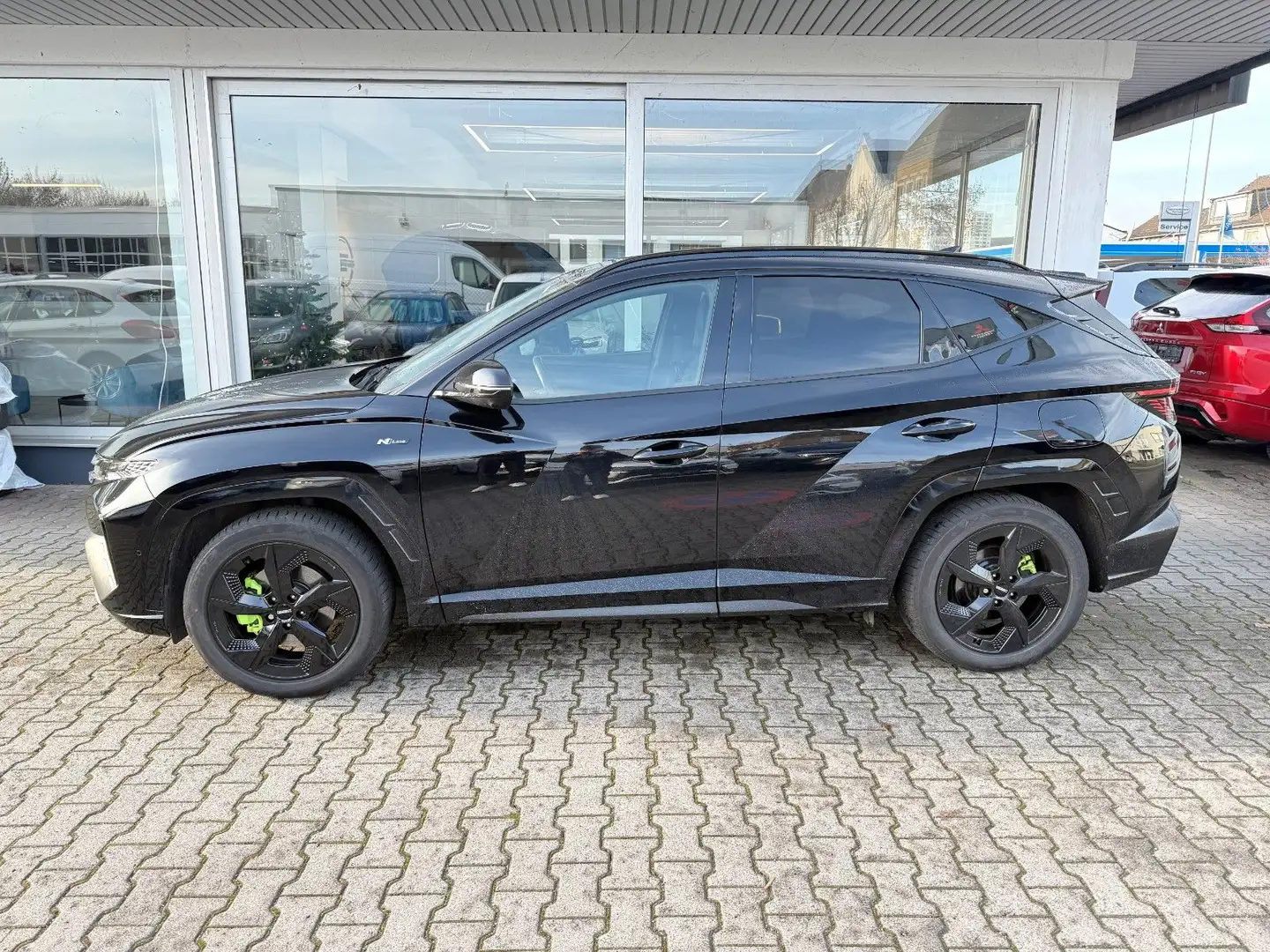 Hyundai TUCSON N Line PHEV 4WD *PANO*SITZH*KRELL*KAMERA* Schwarz - 2