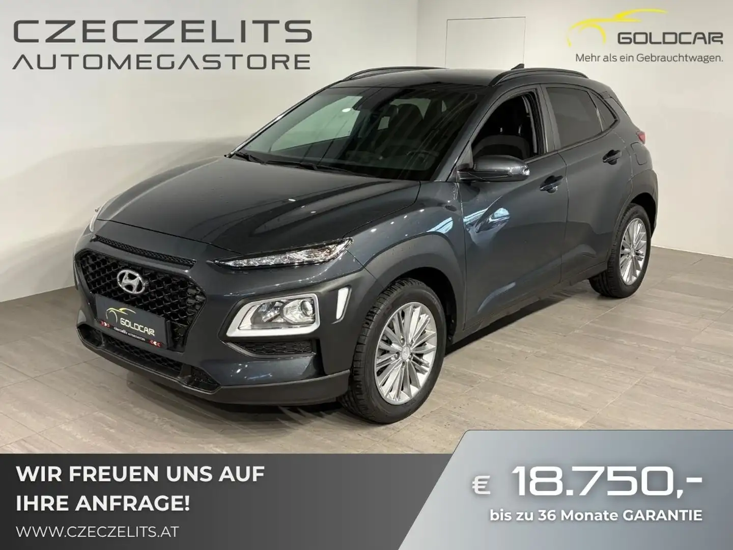Hyundai KONA Kona 1,6 CRDi 4WD Level 3 Plus DCT Aut. Grau - 1