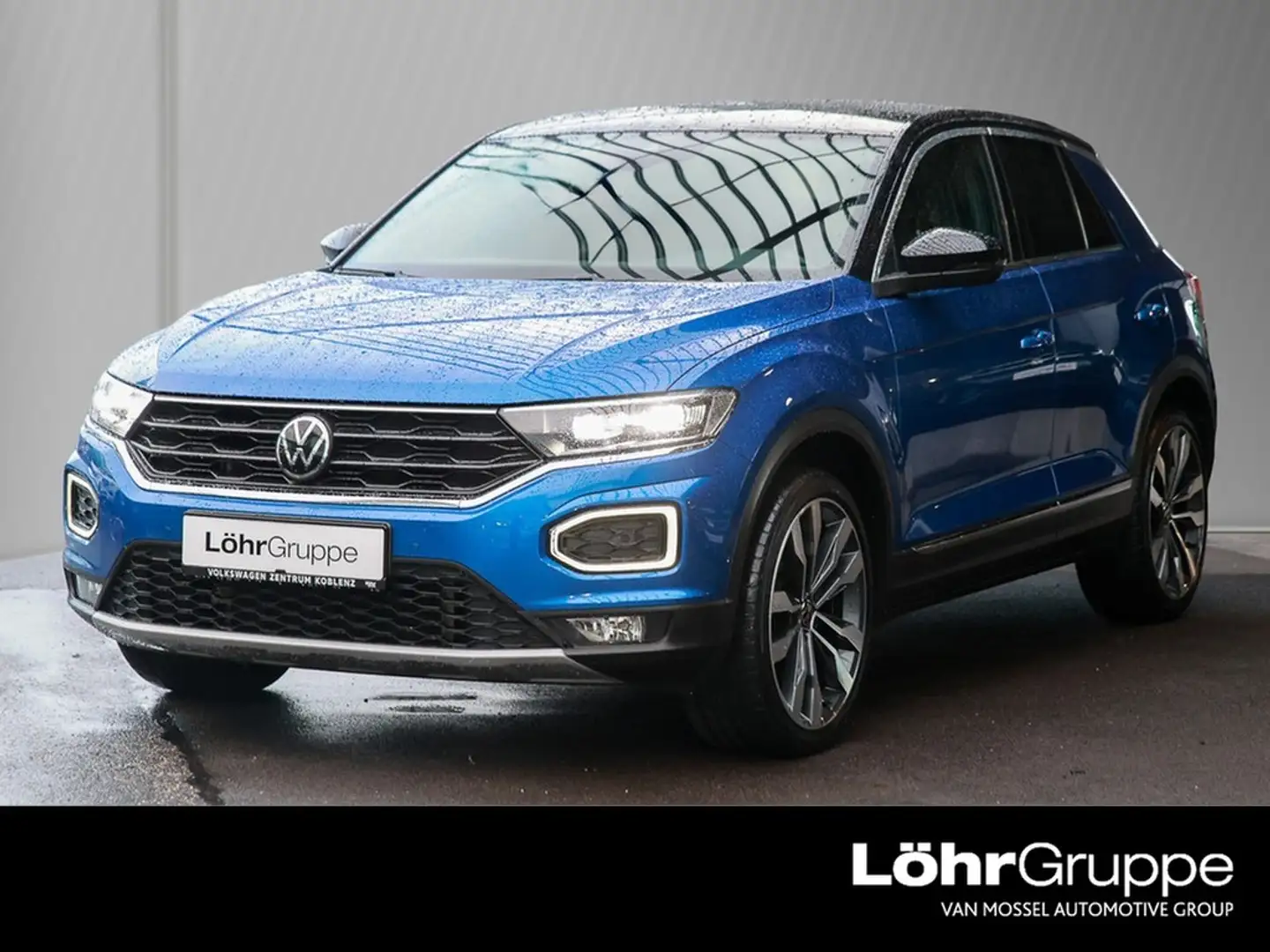 Volkswagen T-Roc 1.5 TSI DSG Sport AHK/Navi/RFK/ACC Blau - 1