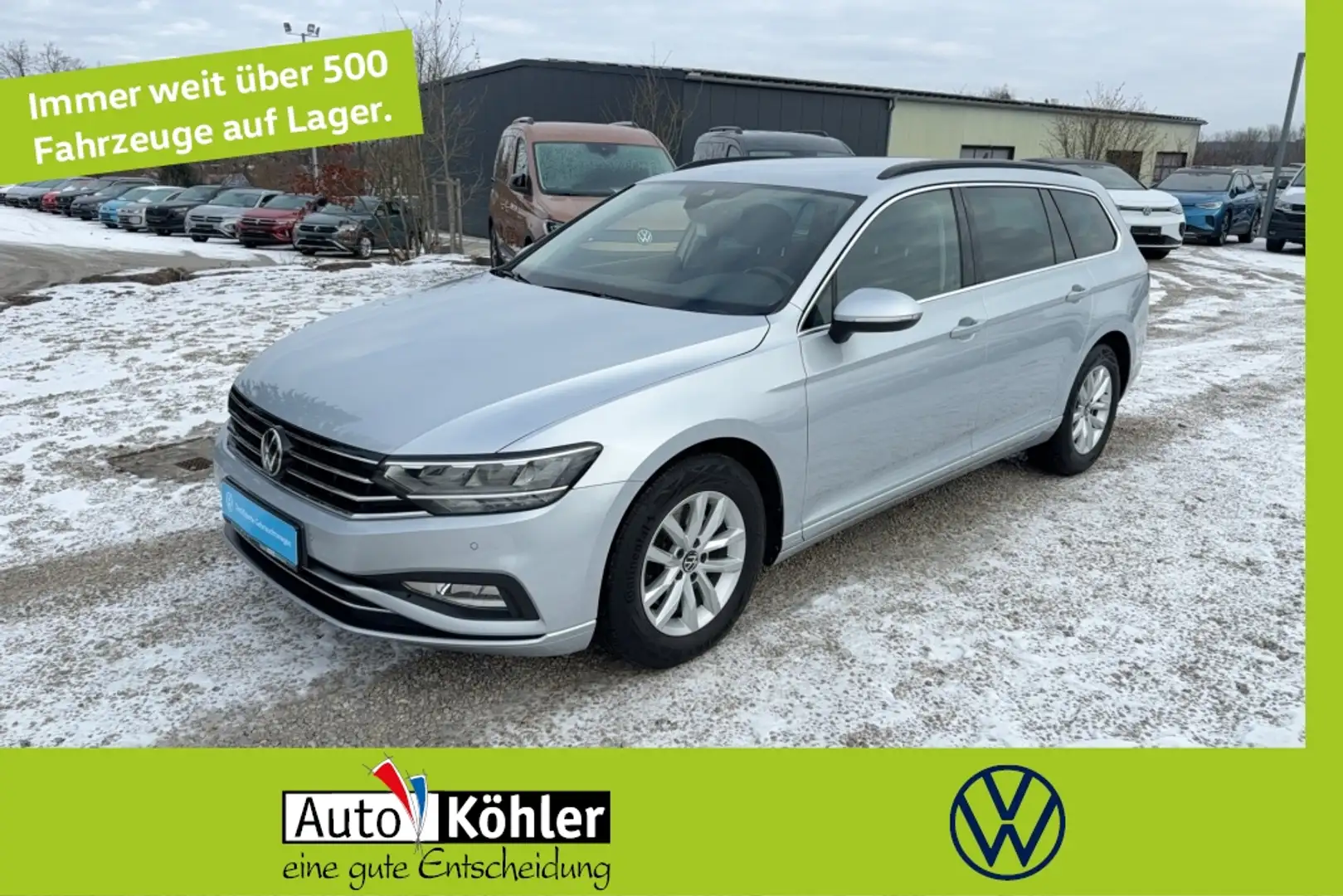Volkswagen Passat Variant Business TDi DSG CarPlay/ACC/LED Silber - 1