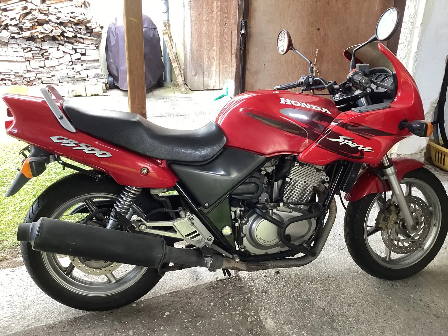 Honda CB 500 Piros - 1