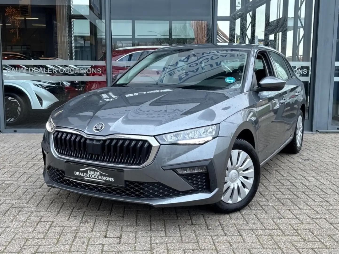 Skoda Scala 1.0TSI AUTOMAAT SELECTION AIRCO PDC STOELVW ADDCRU Grijs - 1