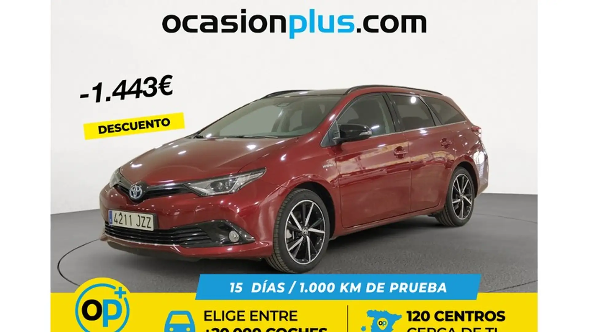 Toyota Auris Touring Sports hybrid 140H Feel! Rouge - 1