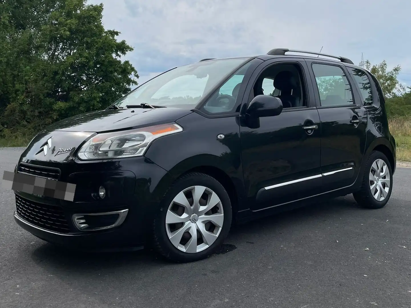 Citroen C3 Picasso Exclusive / Diesel Euro5 / TÜV 2027 / 2. Hand Schwarz - 1