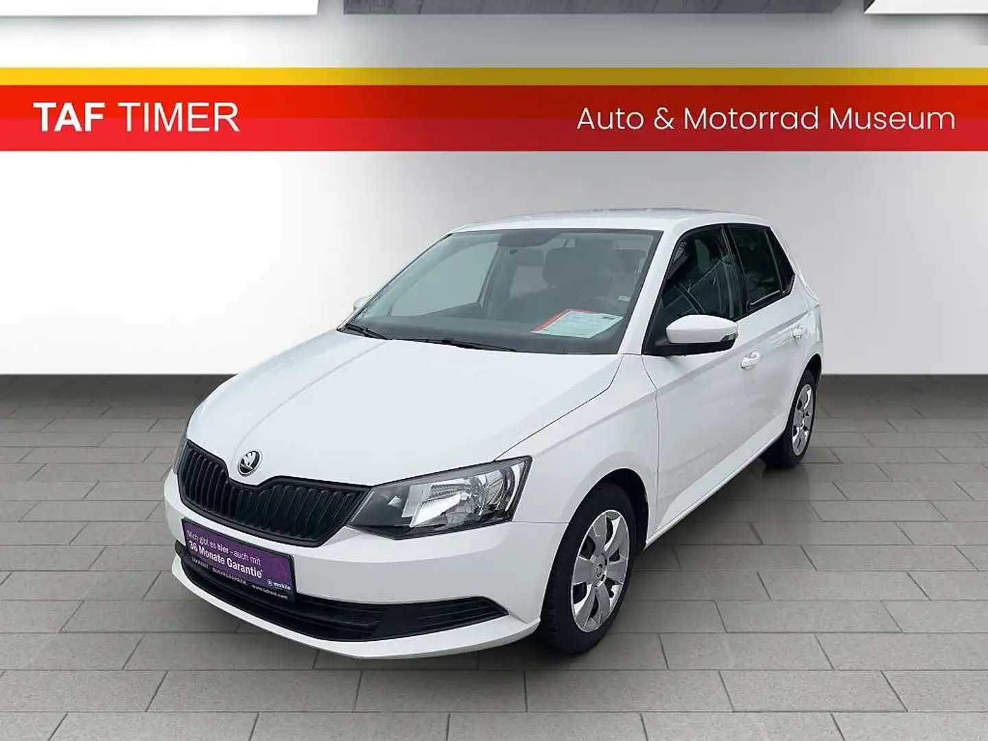 Skoda Fabia Active 1,0 Weiß - 2